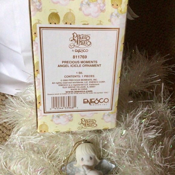 Precious Moments Angel Icicle ornament with box. - Picture 9 of 12
